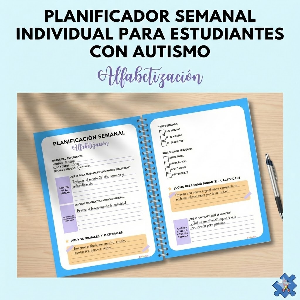 Planificador de Intervención – TEA