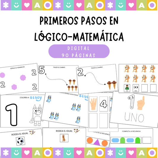 PRIMEROS PASOS - LÓGICO MATEMÁTICA